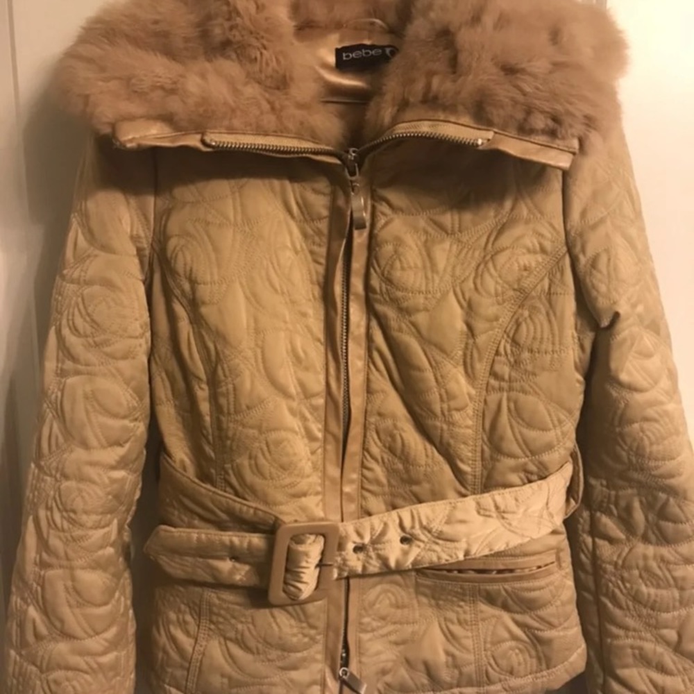 Bebe tan jacket